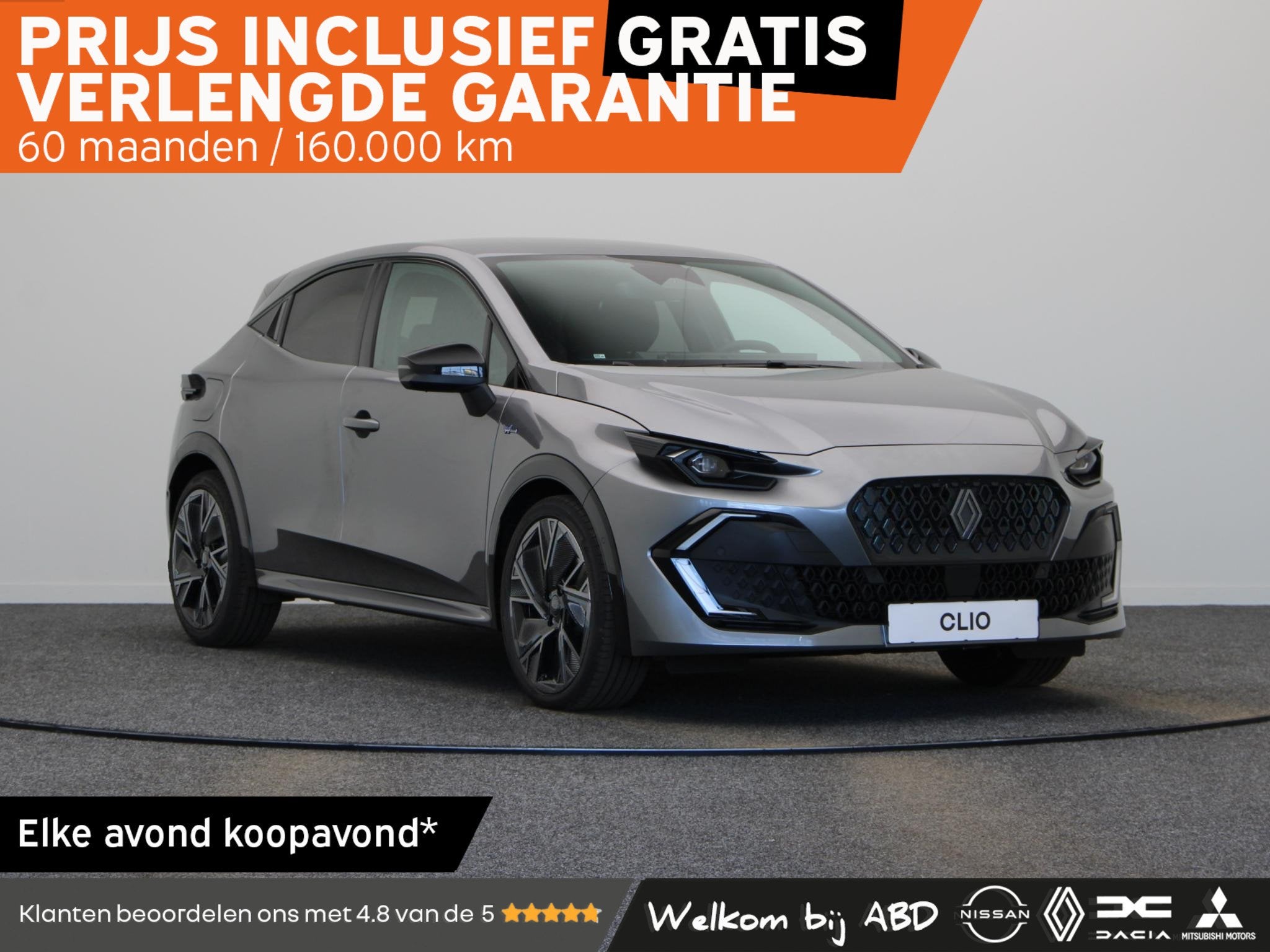 Renault Clio Hybrid 160pk esprit Alpine | Vijf jaar garantie, Auto's, Dealer onderhouden, Euro 6, 4 cilinders, 1246 kg