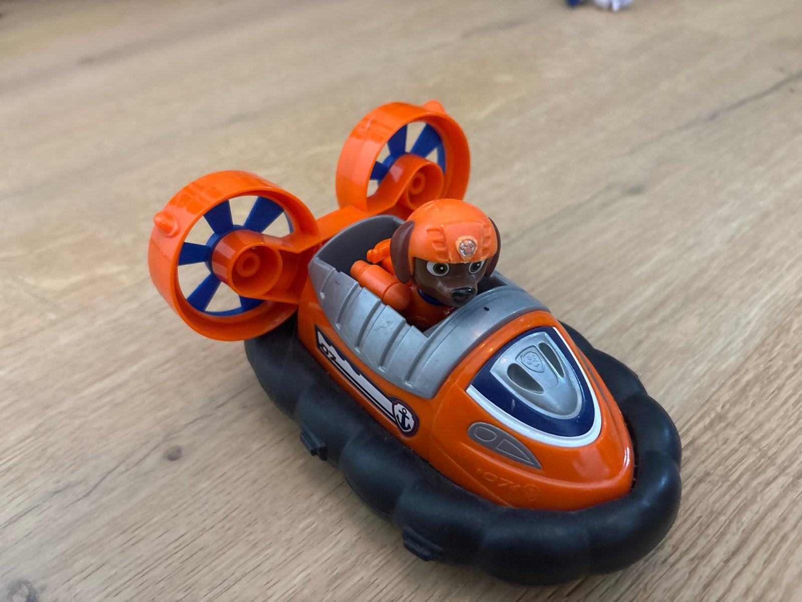 XL Paw Patrol Zuma Hovercraft met figuur, Ophalen of Verzenden, Zo goed als nieuw, Jongen of Meisje