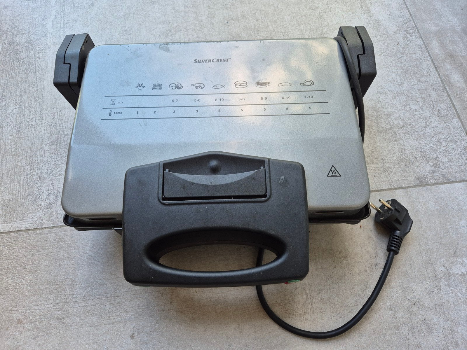 tosti ijzer/contactgrill, Ophalen, Gebruikt