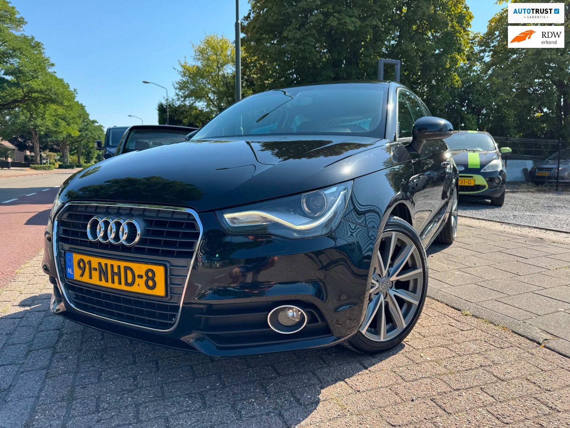 Audi A1 1.4 TFSI Clima Elek Pakket Navi Xenon Cruise Pdc, Voorwielaandrijving, Euro 5, Stof, Beige