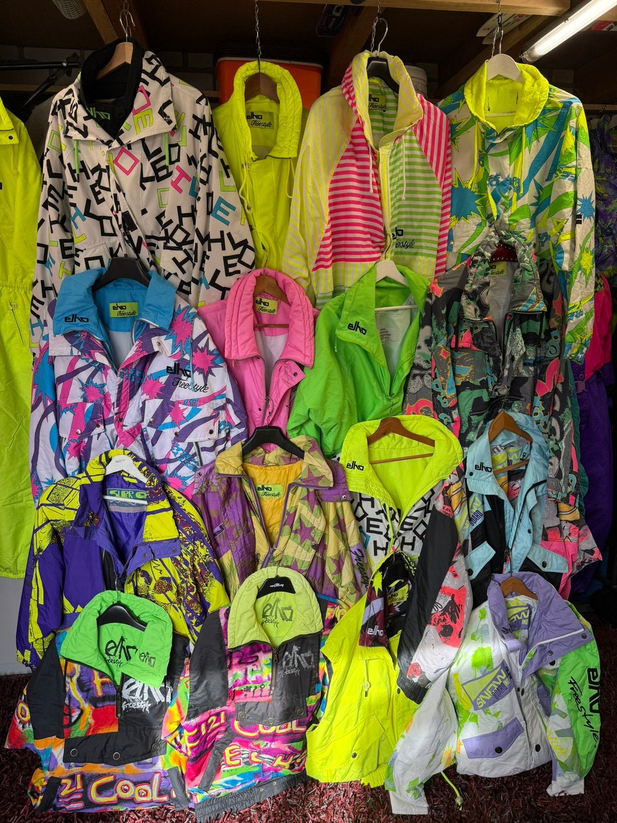 Vintage Foute Skipakken in alle kleuren & maten, Ophalen of Verzenden, Nieuw, Carnaval