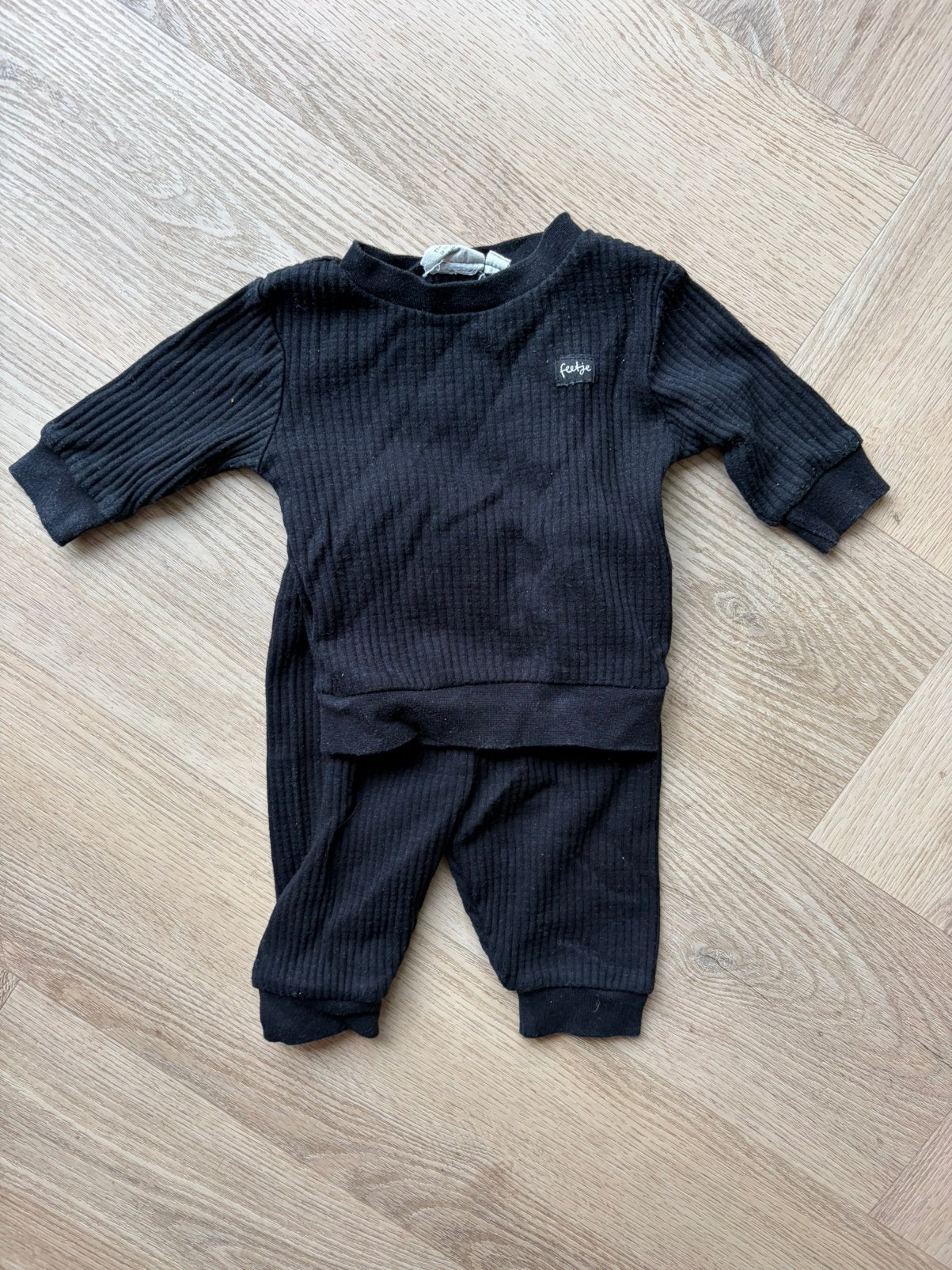 Feetje pyjama maat 56. Zwart, Ophalen of Verzenden, Zo goed als nieuw, Jongetje of Meisje, Nacht- of Onderkleding