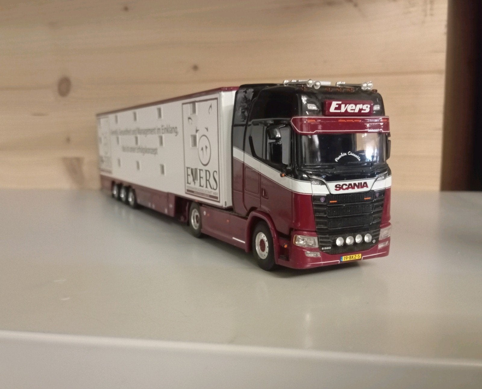 Scania S Evers & Posthouwer WSI, Hobby en Vrije tijd, Modelauto's | 1:50, Ophalen of Verzenden, Nieuw, Bus of Vrachtwagen, Wsi