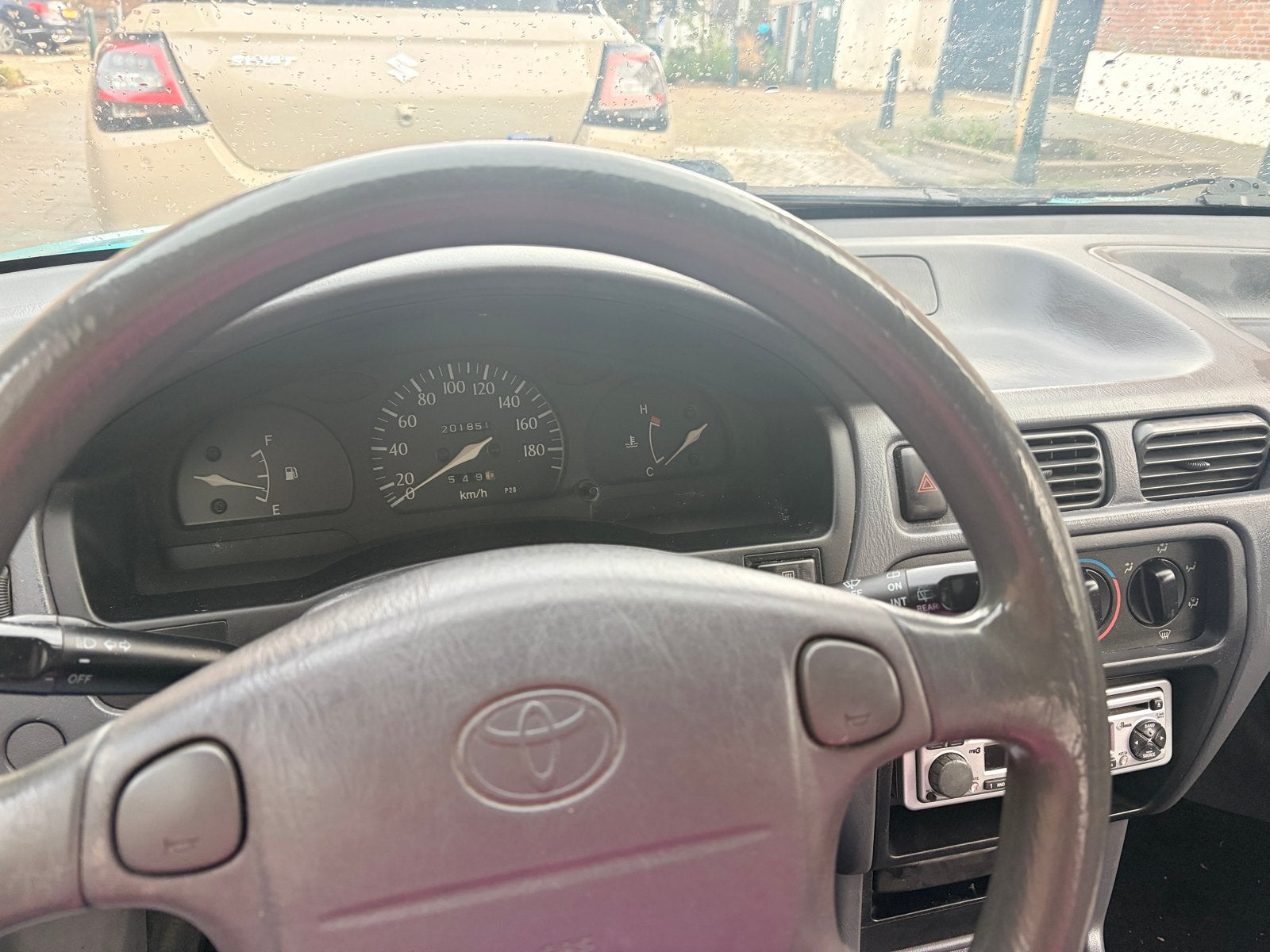 Toyota Starlet 1.3 16V 1996 Groen, 4 cilinders, Starlet, 400 kg, Origineel Nederlands
