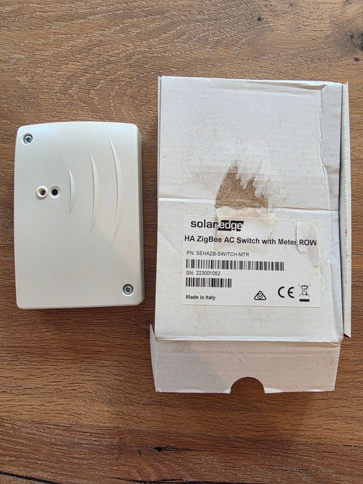 SolarEdge HA ZigBee AC Switch met Meter ROW, Ophalen of Verzenden, Zo goed als nieuw, Overige merken, Schakelaar