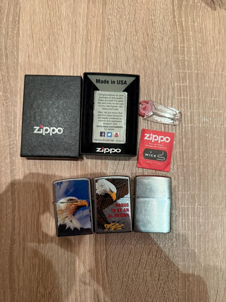 3 originnele zippo aanstekers, Verzamelen, Rookartikelen, Aanstekers en Luciferdoosjes, Ophalen of Verzenden, Aansteker