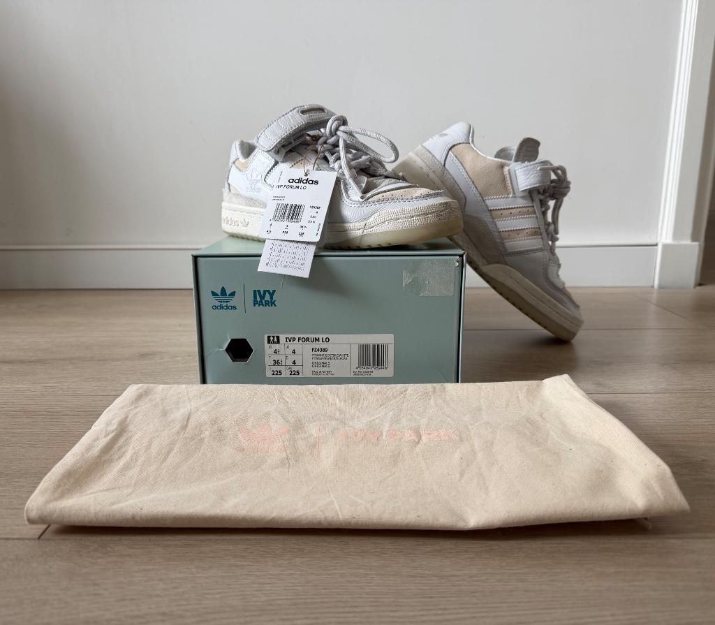 adidas | Ivy Park Forum Lo - maat 36 2/3, Adidas, Wit, Ophalen of Verzenden, Sneakers of Gympen