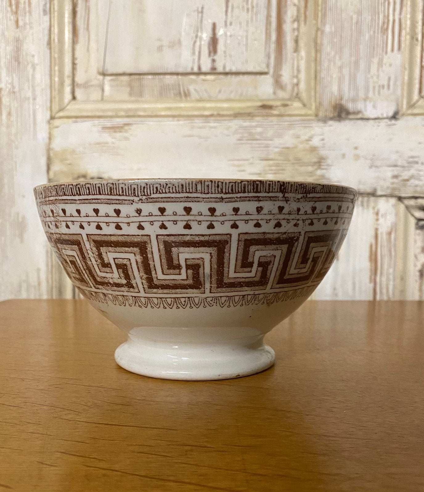 Kastkom/ Spoelkom Petrus Regout & Co, decor Goudkust, 17cm., Ophalen of Verzenden
