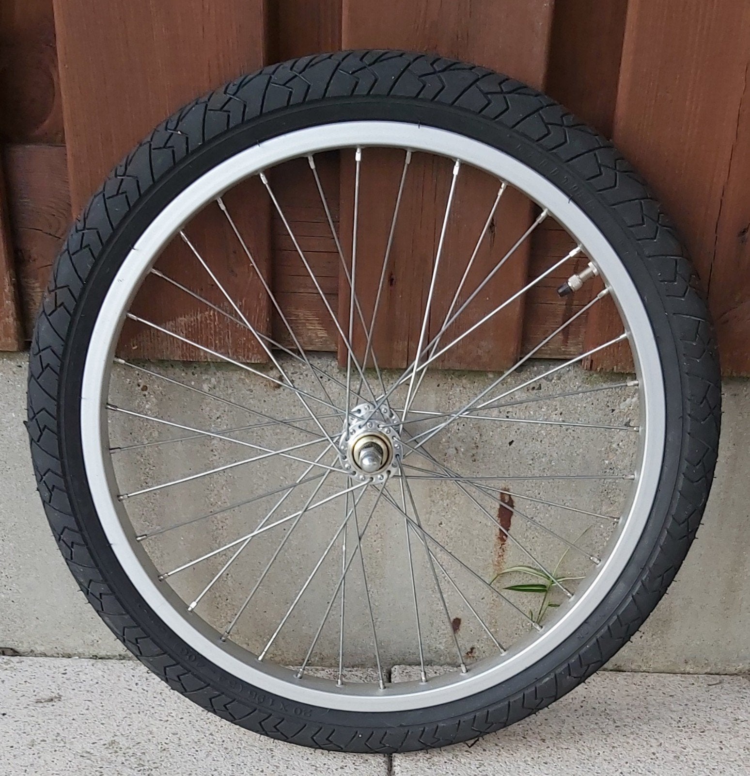 20 inch fietswielen met banden (set van 2), Deli Tire, Zo goed als nieuw, Aluminium, BMX