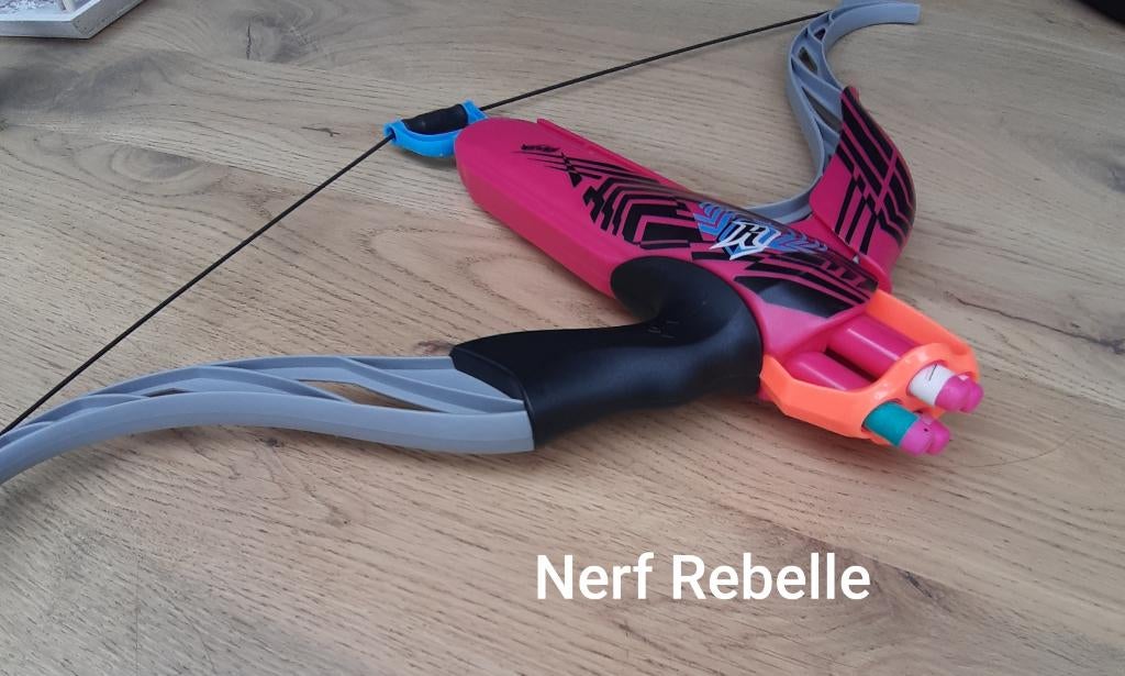Nerf Rebelle Strongheart Bow, Ophalen of Verzenden, Zo goed als nieuw