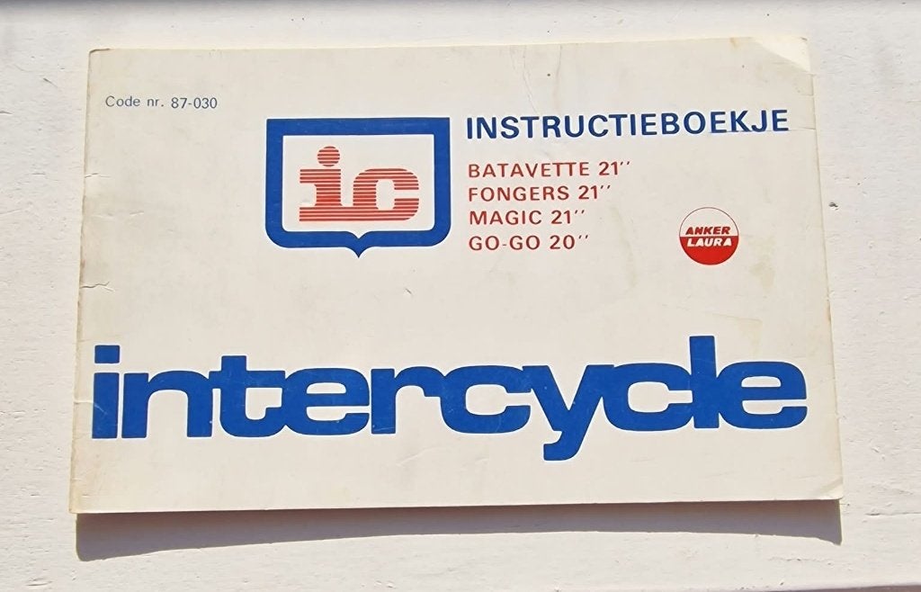 Batavus Intercycle instructieboekje, Ophalen of Verzenden, Zo goed als nieuw, Overige typen, Batavus