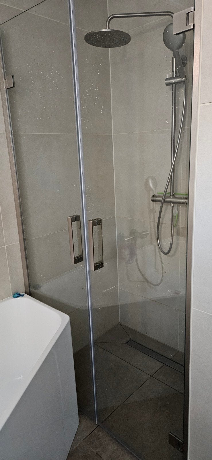 Nieuwe Trisline Silenius douchedeuren  (8mm veiligheidsglas), Ophalen, Nieuw, Met douche