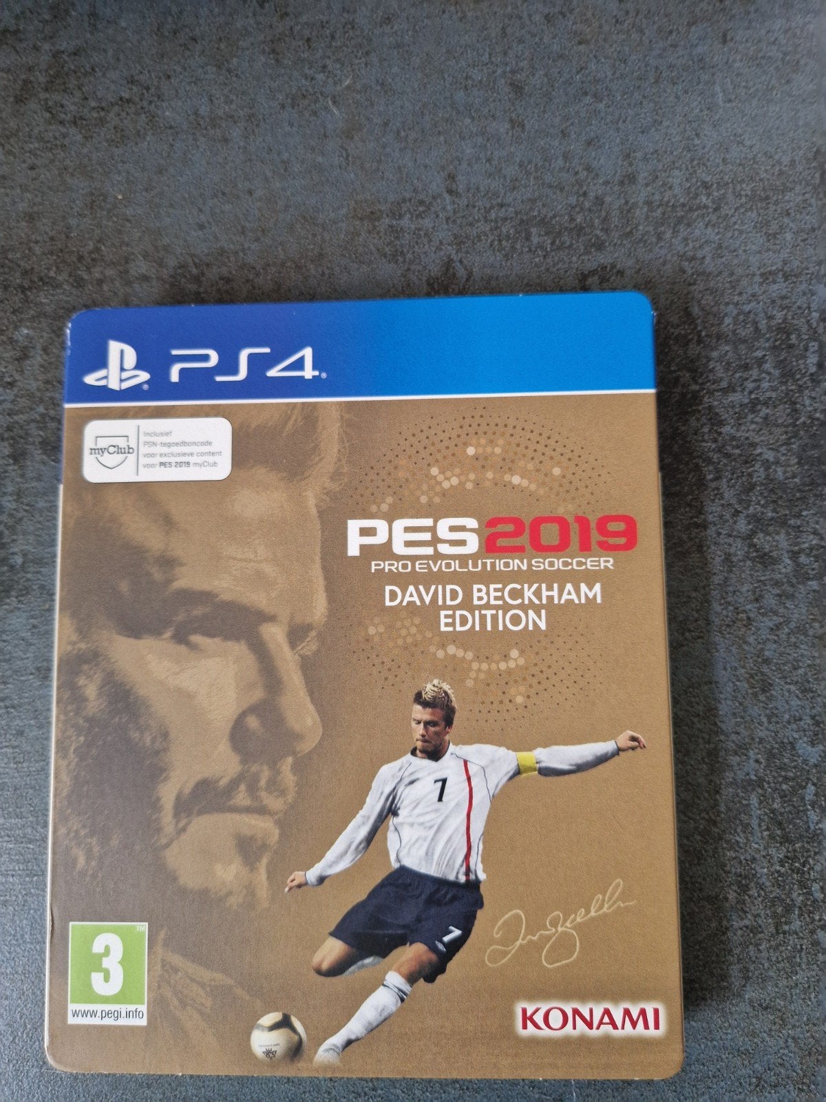 PES 2019 David Beckham Edition PS4 - Zo goed als nieuw, 1 speler, Ophalen of Verzenden, Zo goed als nieuw, Eén computer