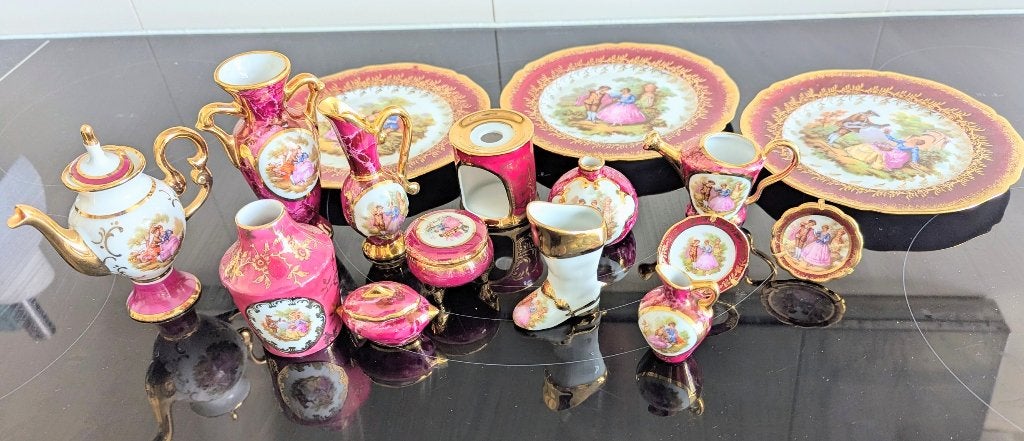 Limoges porselein verzameling, Antiek en Kunst, Ophalen of Verzenden