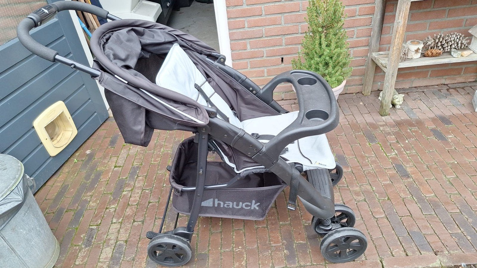 hauck kinderwagen, Ophalen, Zo goed als nieuw, Overige merken, Verstelbare rugleuning