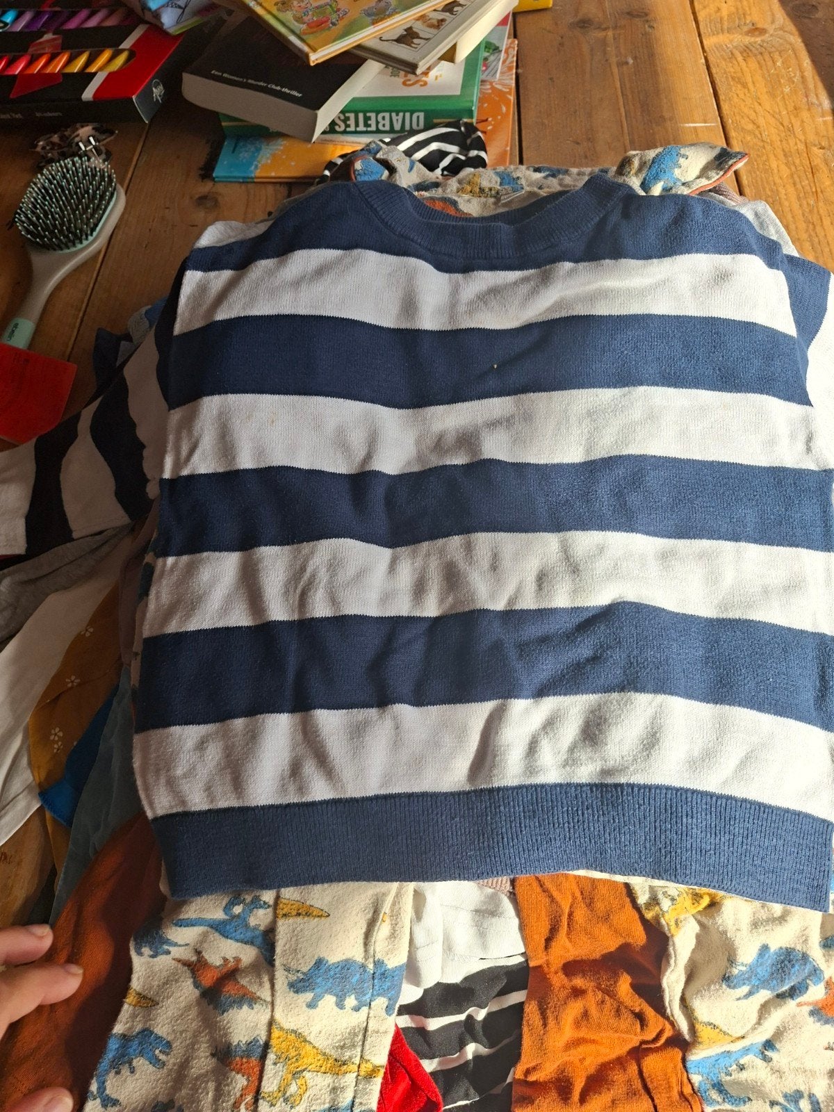 Zara gestreepte trui maat 110 (4-5 jaar), Ophalen of Verzenden, Gebruikt, Zara, Jongen of Meisje
