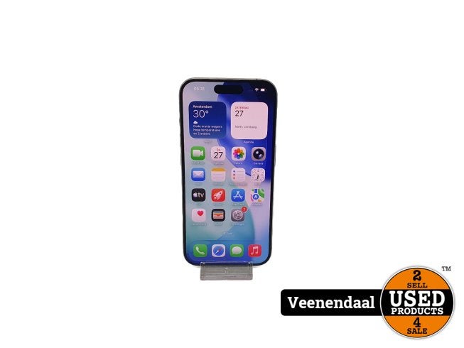 iPhone 15 Pro 128GB Titanium in Nette Staat - Accu 100%, Apple, Zo goed als nieuw, Support@apple.com, One Apple Park Way
Cupertino, CA 95014
United States