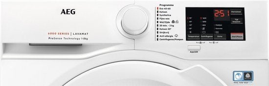 AEG wasmachine LF628600 6000 serie - Wit, AEG, Nieuw, Ophalen of Verzenden, 1600 toeren of meer