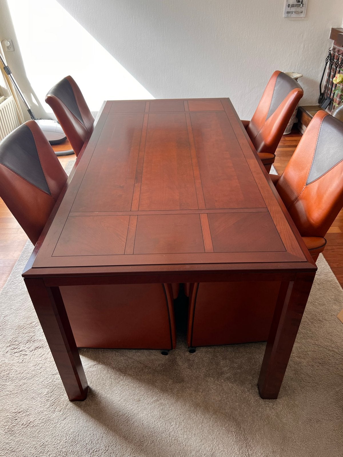 Houten eettafel - Lotus Antea, Ophalen, Gebruikt, 100 tot 150 cm, 50 tot 100 cm