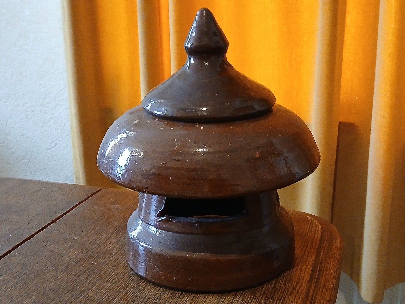 OUDE SCHOORSTEENKAP. HG 26 CM, Ophalen of Verzenden