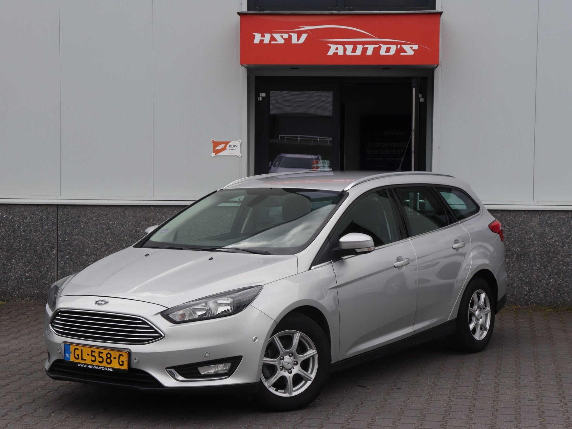 Ford Focus Wagon 1.0 Titanium Edition navi LM airco org NL, 125 pk, Gebruikt, Euro 6, Origineel Nederlands