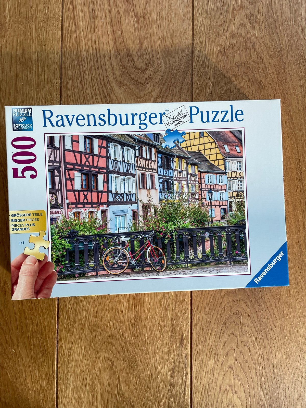 Ravensburger Legpuzzel 500 XL stukjes - Kleurrijk huis, Ophalen of Verzenden, 500 t/m 1500 stukjes, Zo goed als nieuw, Legpuzzel