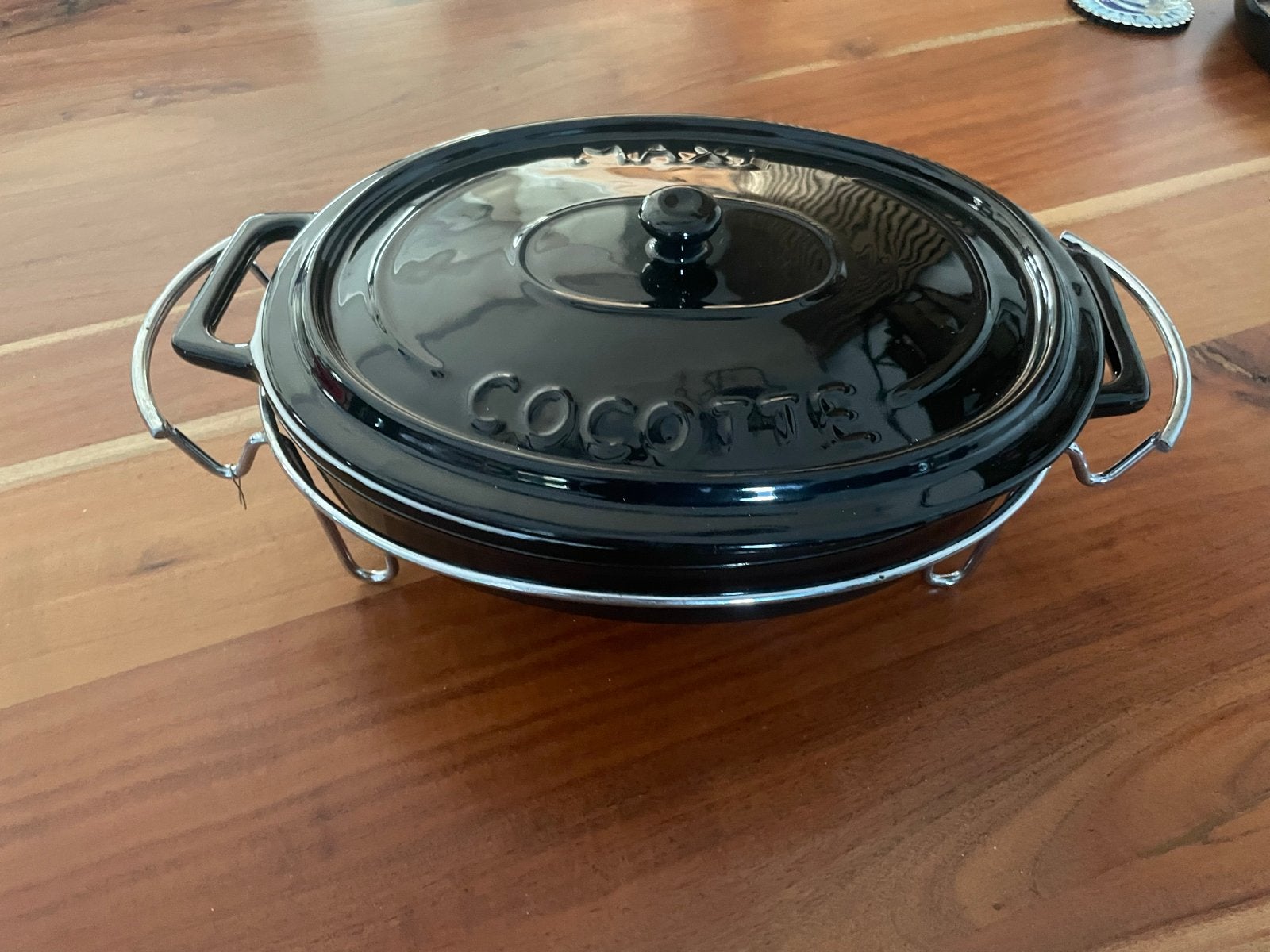 Gusta Maxi-Cocotte Ovenschaal met Rechaud - NIEUW, Huis en Inrichting, Overige typen, Nieuw, Gusta, Ophalen of Verzenden