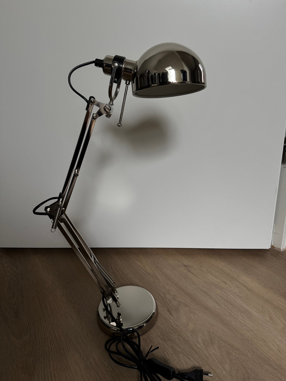 IKEA  FORSA Work lamp, nickel-plated, Ophalen of Verzenden, Nieuw, IKEA