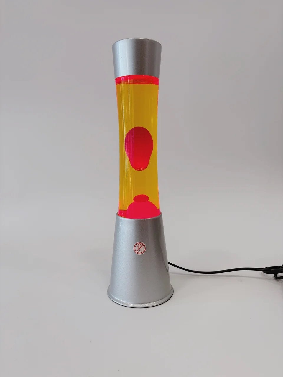 RETRO LAVALAMP | ROOD/GEEL, Lavalamp, -, Oranje, -