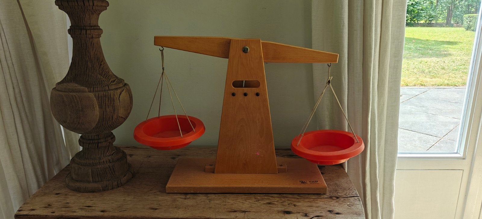 Balans weegschaal, Kinderen en Baby's, Speelgoed | Educatief en Creatief, Gebruikt, Rekenen, Ontdekken, Ophalen of Verzenden