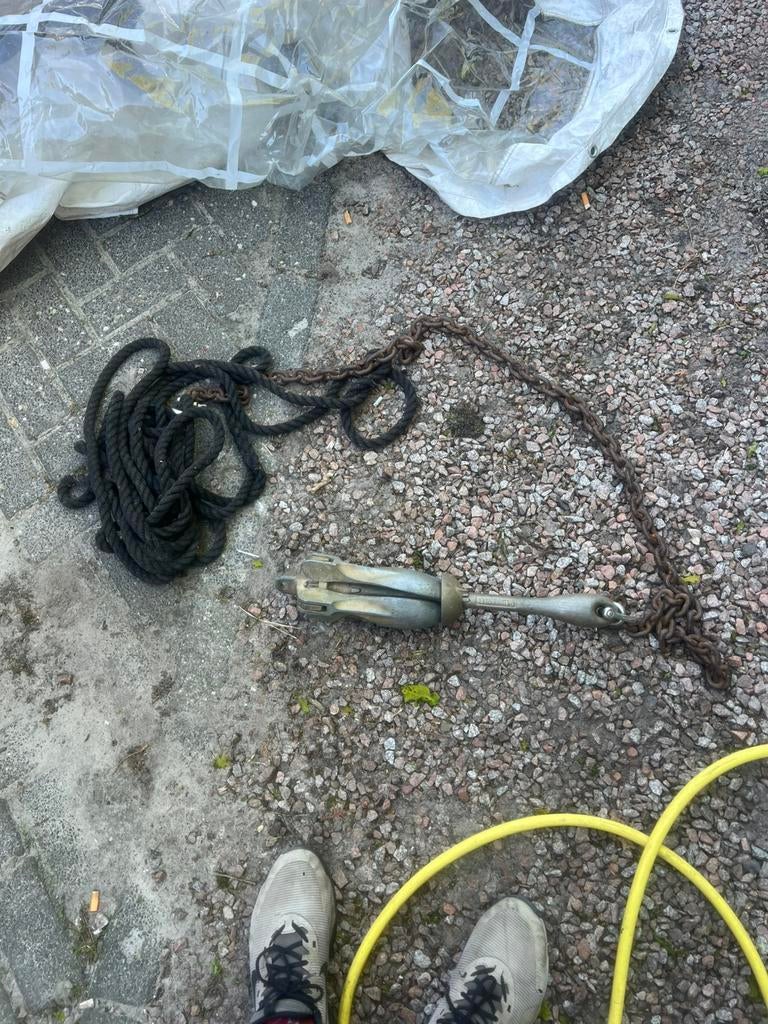 Anker 6kg, Ophalen, Ankeren en Afmeren, Zeilboot of Motorboot
