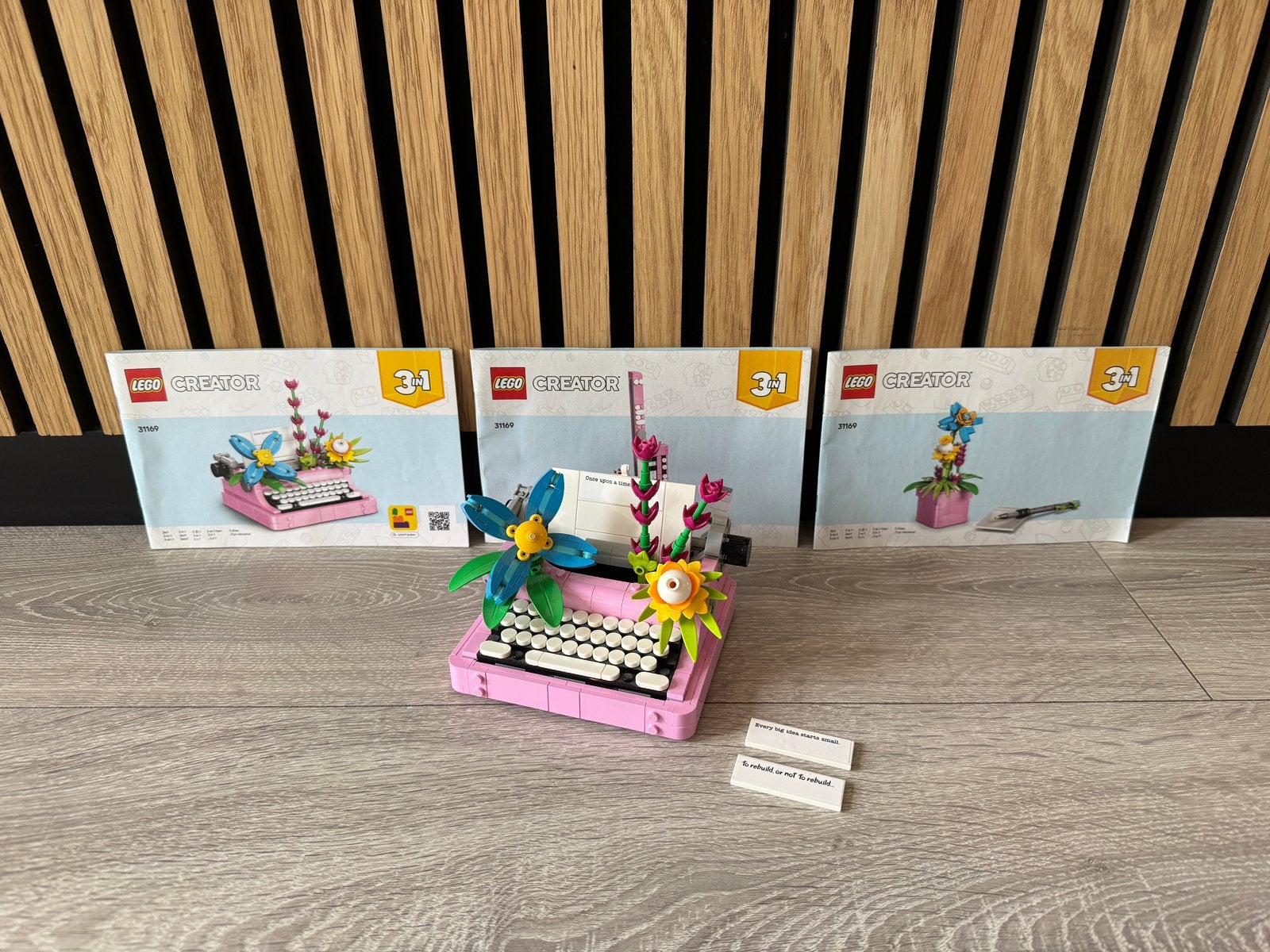 Lego creator 3 in 1 - typmachine / gitaar / bloempot - 31169, Kinderen en Baby's, Speelgoed | Duplo en Lego, Ophalen of Verzenden