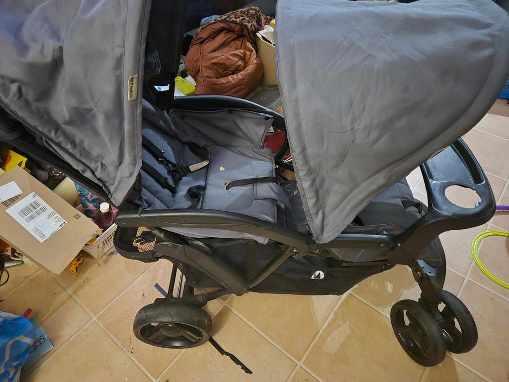Topmark duowagen met baby nest, Ophalen