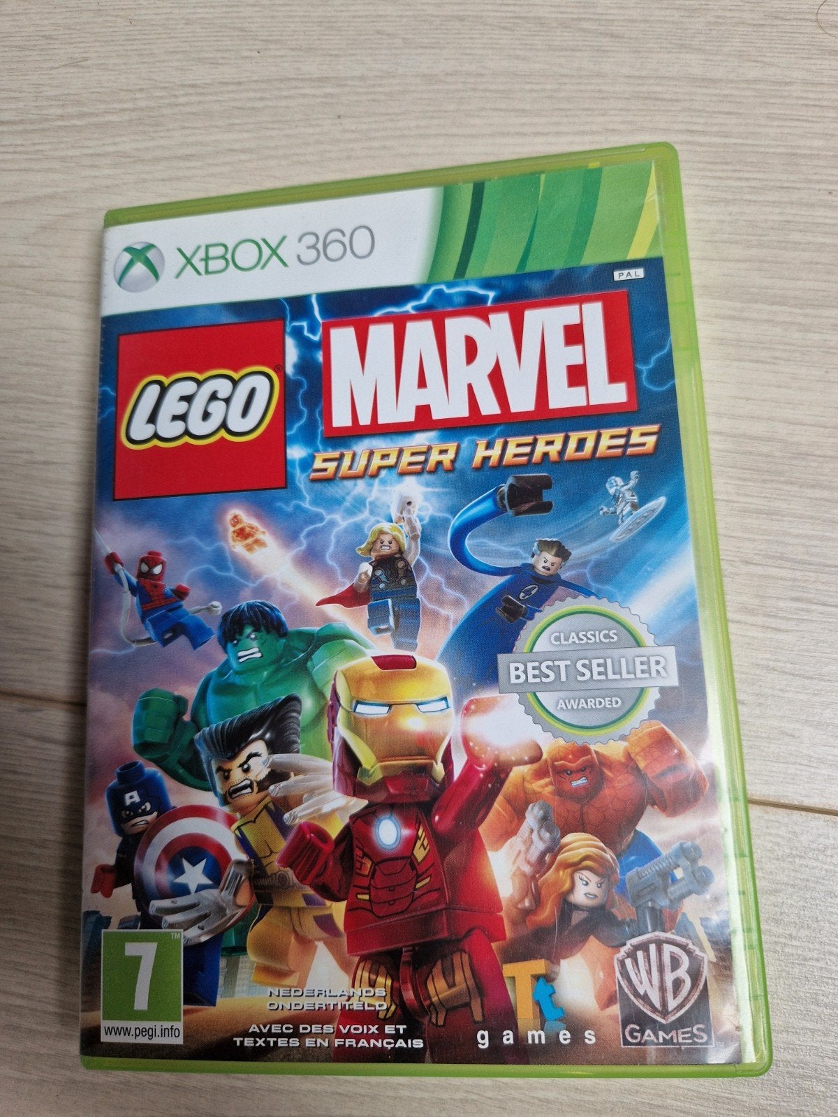lego marvel super heroes xbox 360 game spel iron man ironman, Ophalen of Verzenden
