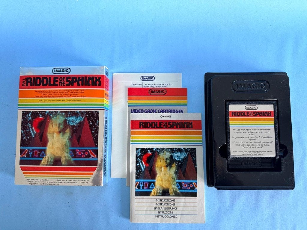 Riddle of the Sphinx (Atari 2600), Spelcomputers en Games, Avontuur en Actie, Gebruikt, 1 speler, Ophalen of Verzenden
