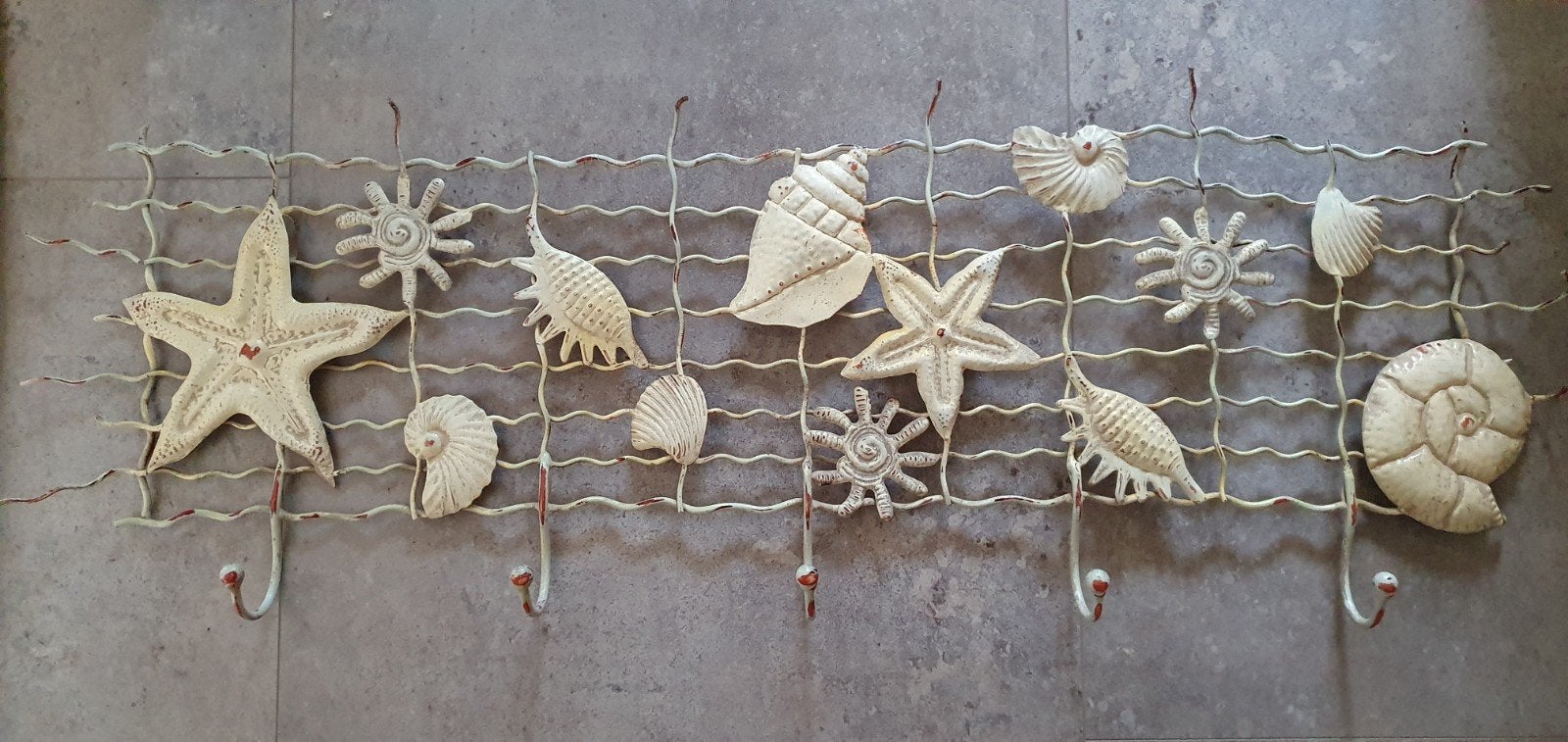 Leuke strand kapstok!, Ophalen, Metaal, Wandkapstok, Minder dan 100 cm