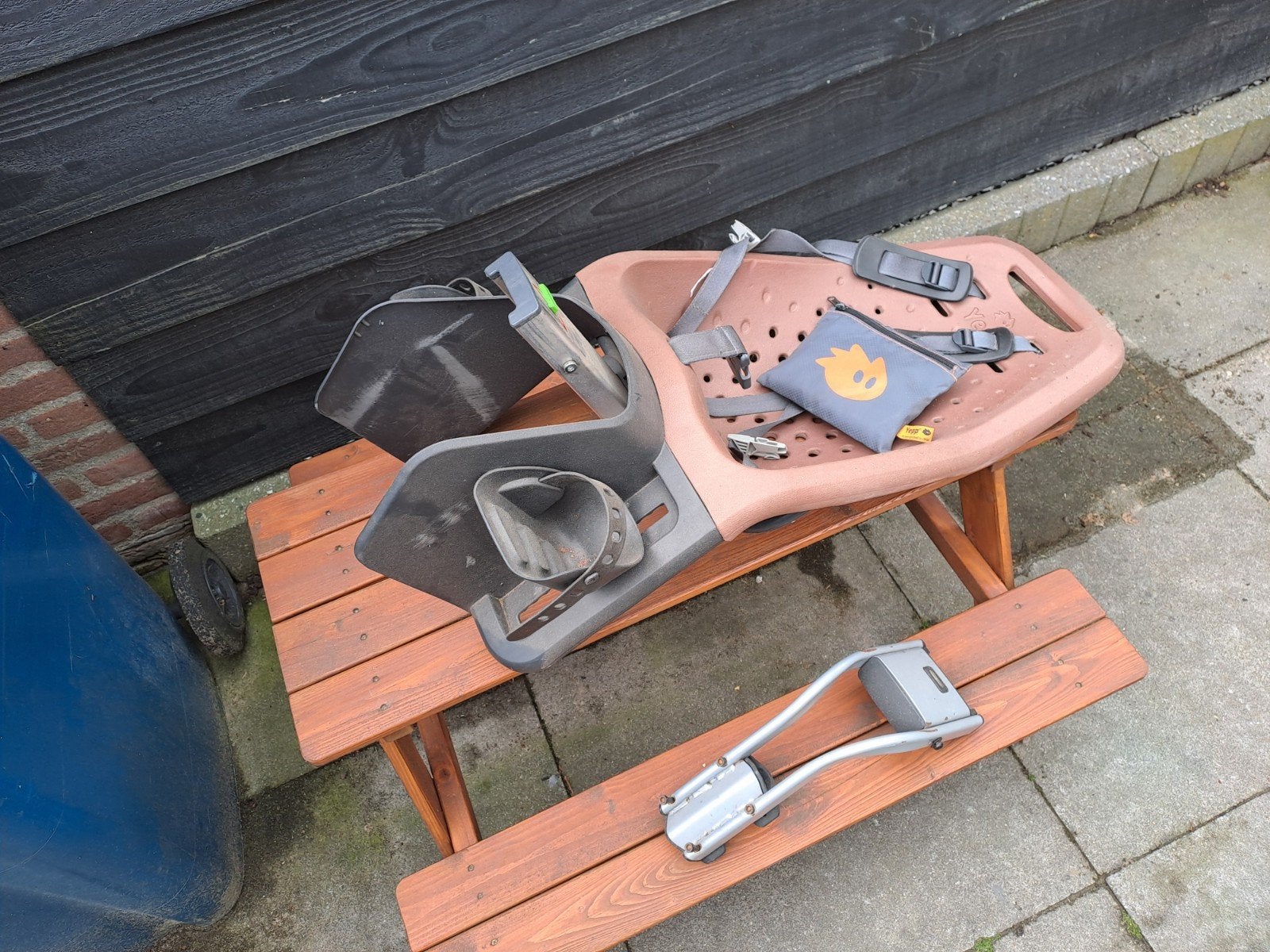 Yepp Achterzitje, Fietsen en Brommers, Fietsaccessoires | Fietsstoeltjes, Ophalen, Achterzitje, Yepp, 9 t/m 18 kg