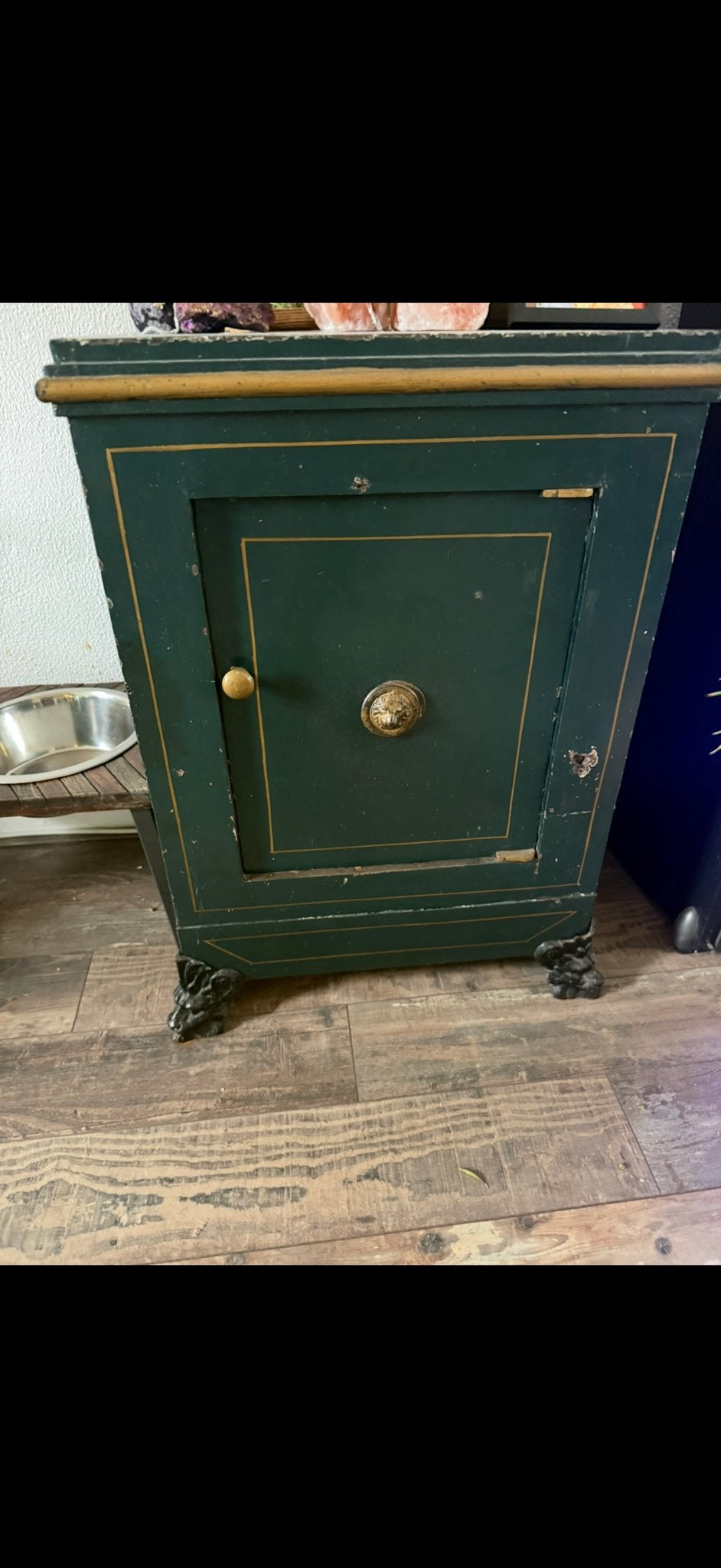 Antieke brandkast vermoedelijk 1880/1930, Antiek en Kunst, Ophalen