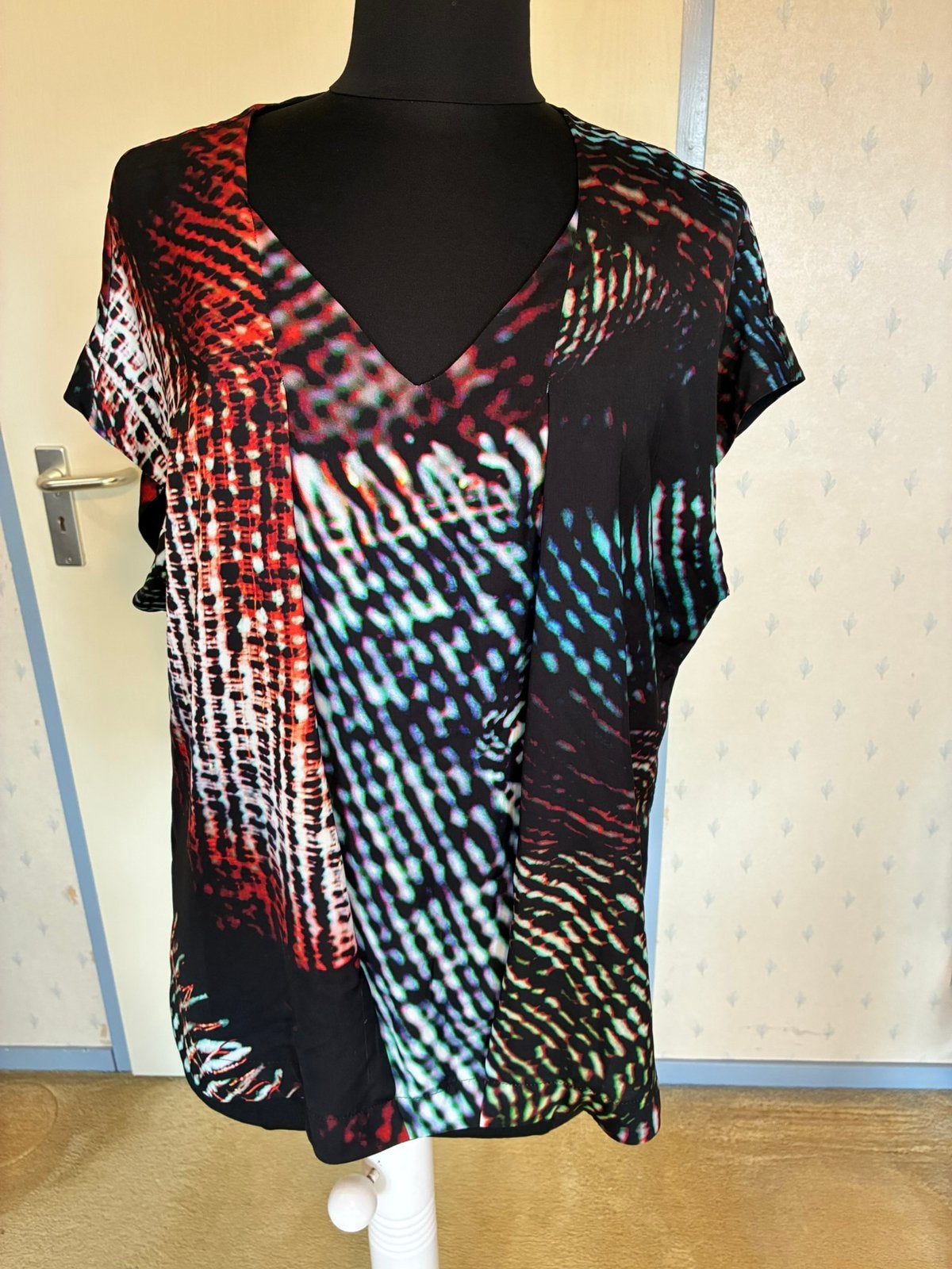 190 Summum Woman top in maat 44, Verzenden, Zwart, Maat 42/44 (L), Zo goed als nieuw