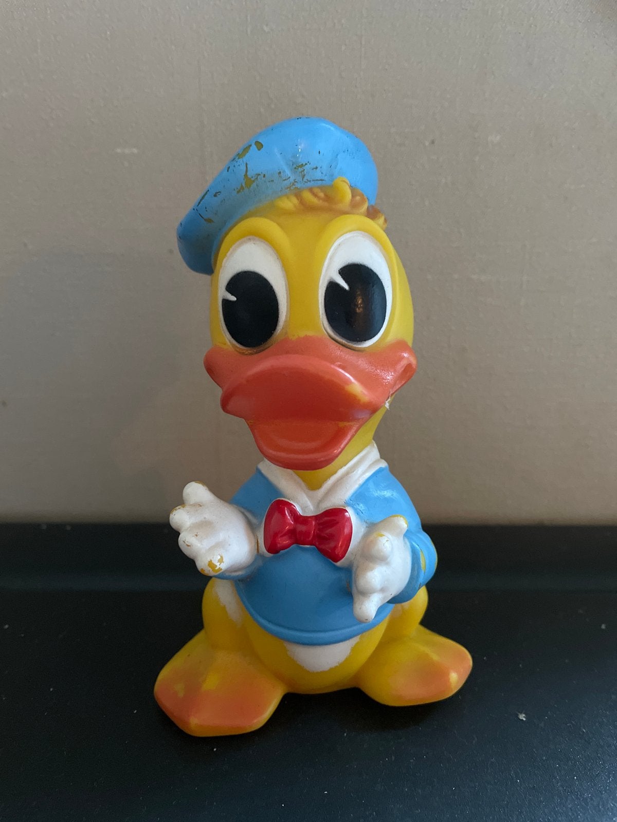 Vintage Donald Duck Figuur - Disney Verzamelobject, Ophalen of Verzenden, Gebruikt