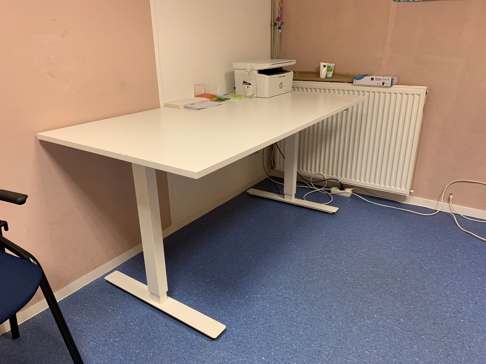 Ikea sta-zit / hoog- laag bureau SKARSTA, Ophalen, Zo goed als nieuw