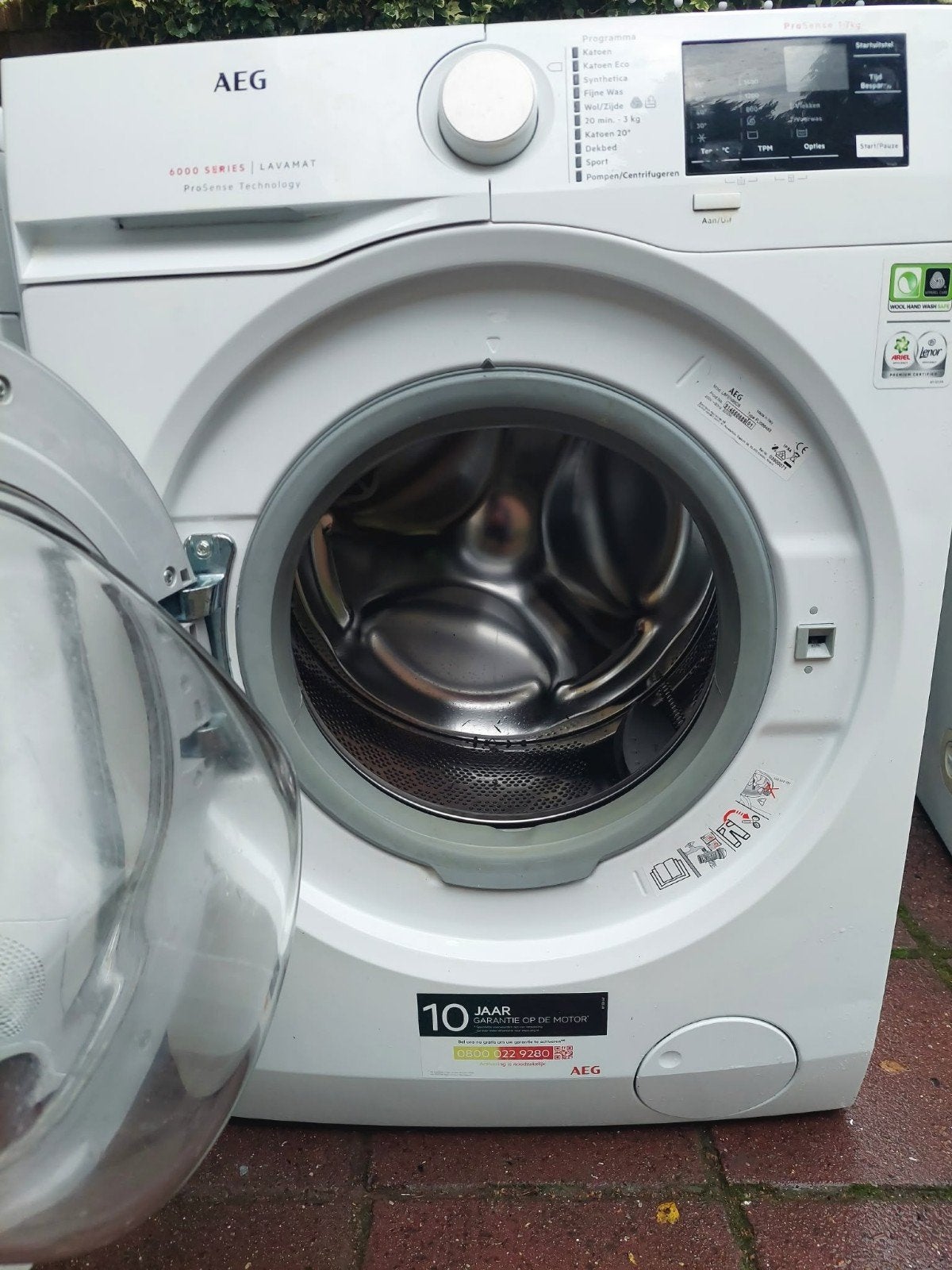 AEG Wasmachine 9kg – 1600 RPM – BJ2020, Ophalen, 8 tot 10 kg, Refurbished, 1600 toeren of meer