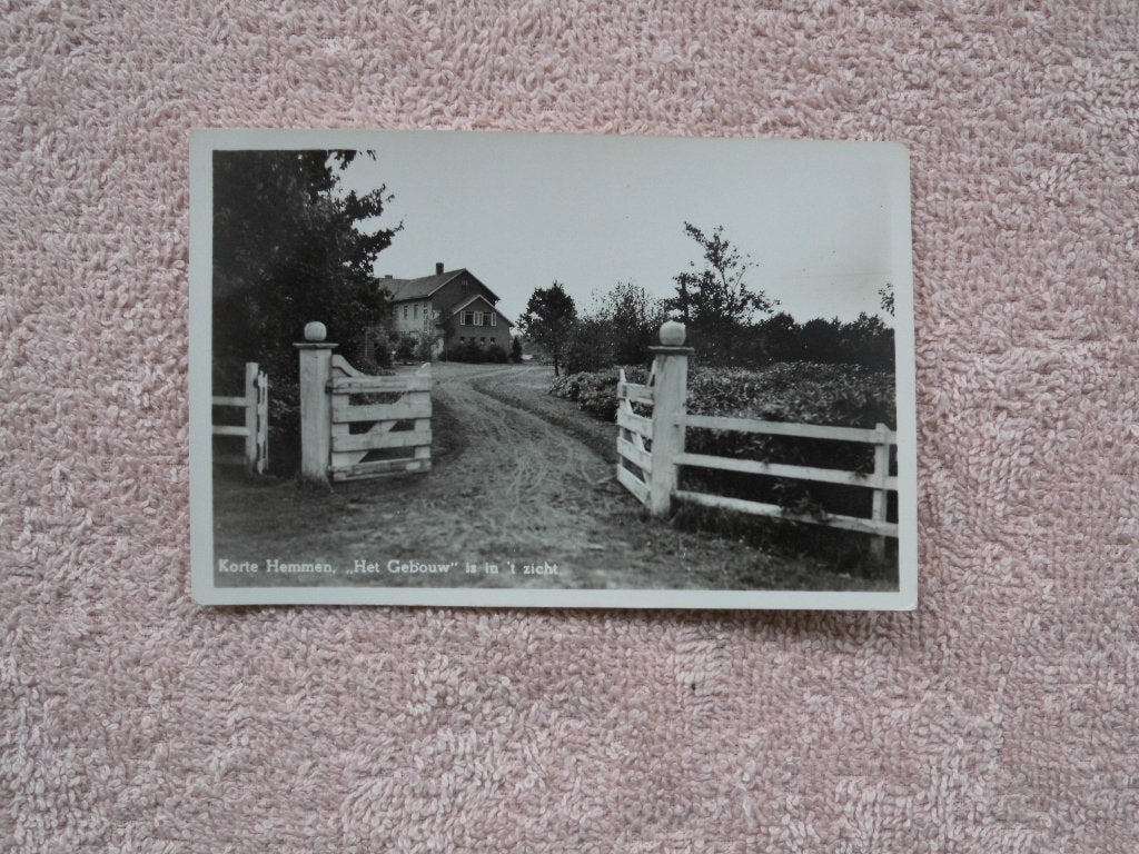 Korte Hemmen, idem zie boven, Ophalen of Verzenden, 1940 tot 1960, Ongelopen, Friesland