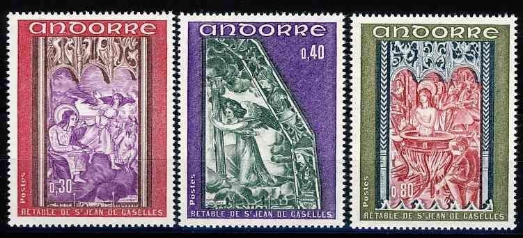 Andorra Frans 226/28 1970 postfris, Ophalen of Verzenden, Overige landen, Postfris