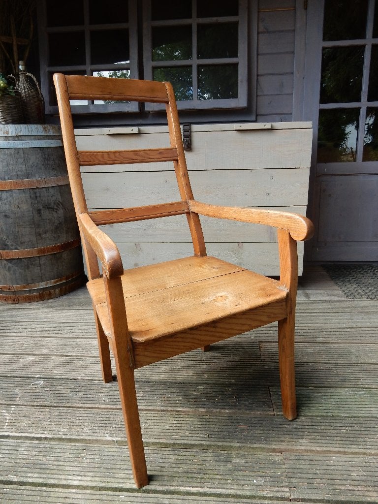 franse eiken stoel, Antiek en Kunst, Antiek | Meubels | Stoelen en Banken, Ophalen