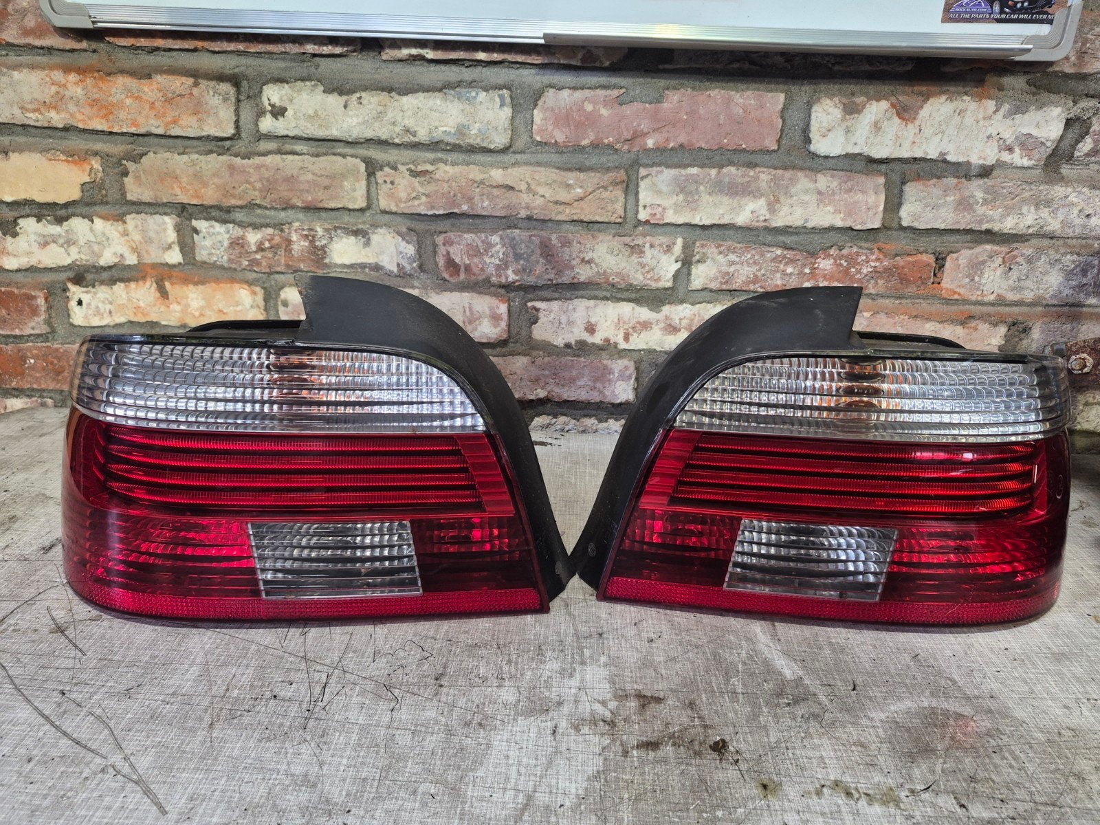 BMW E39 Facelift Achterlichten - Set Links & Rechts, Gebruikt, Onbekend, Ophalen of Verzenden, Onbekend