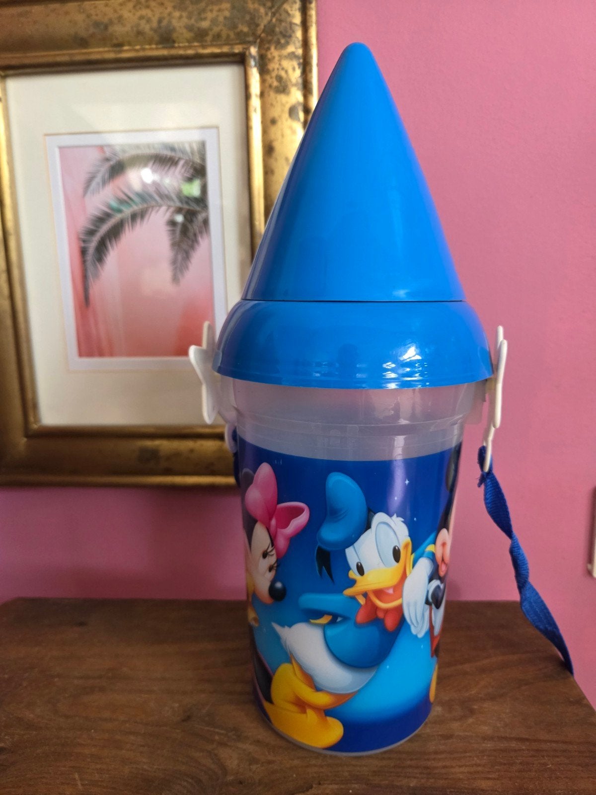 Disneyland Paris kasteel popcorn bucket, Ophalen, Mickey Mouse, Gebruikt, Servies