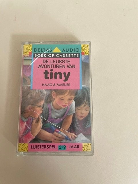 boek op cassette luisterspel. Avonturen van Tiny. Marlier, Ophalen, Gebruikt, Kinderen en Jeugd, 1 bandje