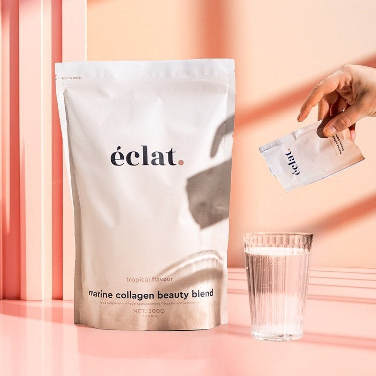 Eclat collageen poeder, Ophalen of Verzenden, Nieuw, Gehele gezicht