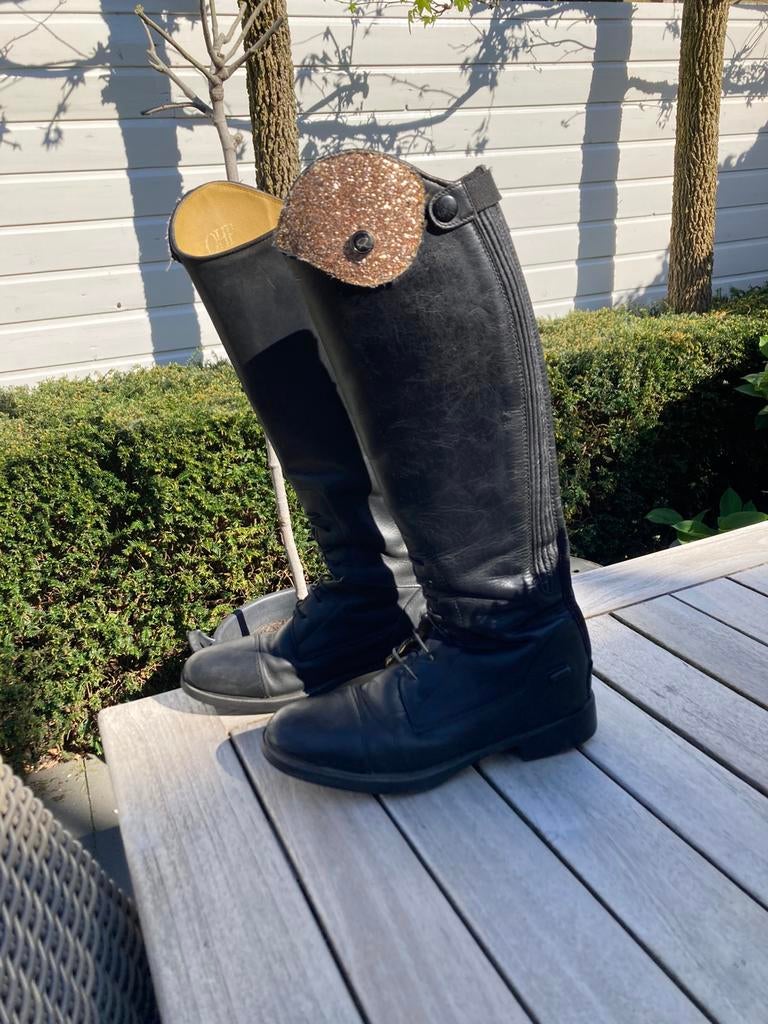 Mooie lederen rijlaarzen maat 38N., Dieren en Toebehoren, Paardrijkleding, Ophalen of Verzenden, Zo goed als nieuw, Dressuur, Schoeisel